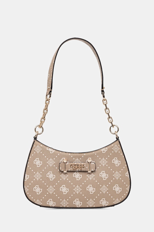 Guess torebka CARRIE nie mieści A4 beżowy HWGP98.98180