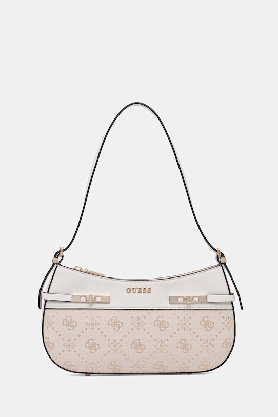 Τσάντα Guess MELINDA υφασμάτινο μπεζ HWJP99.02170