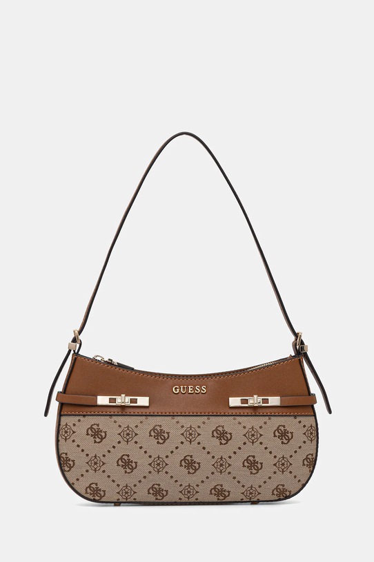 Τσάντα Guess MELINDA υφασμάτινο μπεζ HWJP99.02170