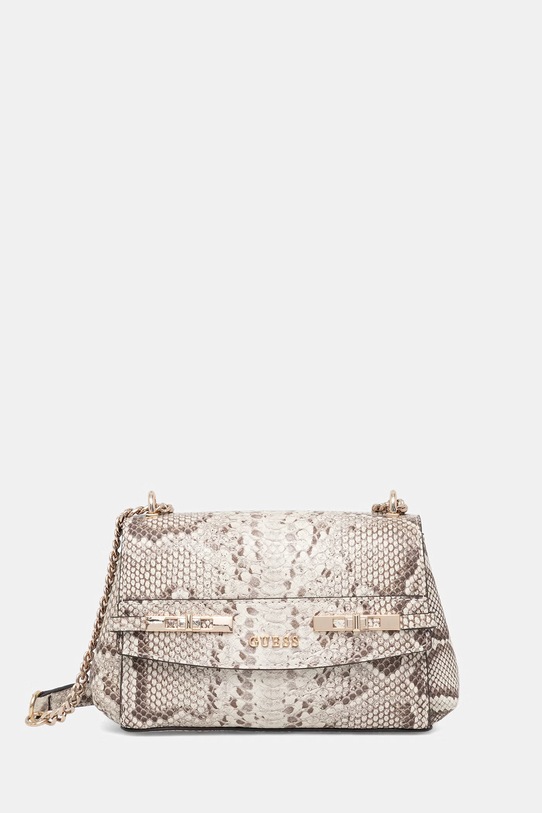 Guess torebka MELINDA nie mieści A4 beżowy HWKG99.33780