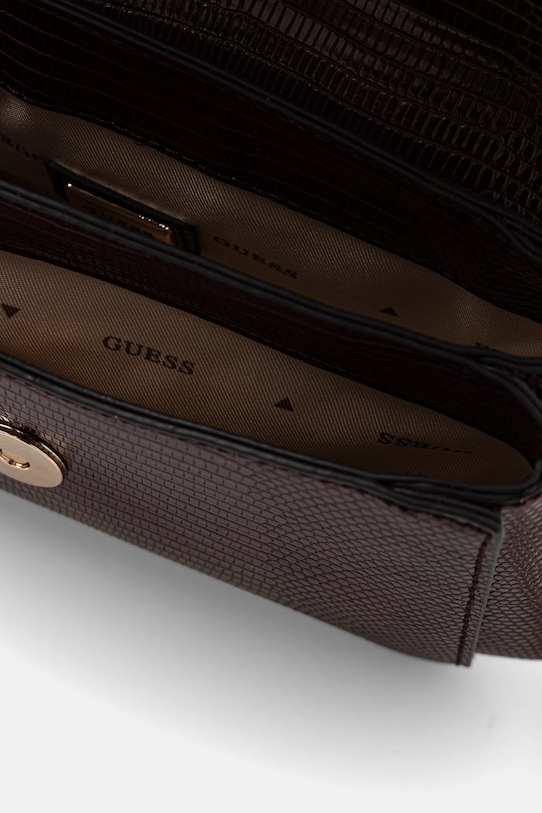 Guess torebka MELINDA HWKL99.33780 bordowy