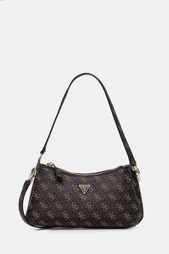 Guess kézitáska NOELLE szintetikus bőr barna HWQG96.72730