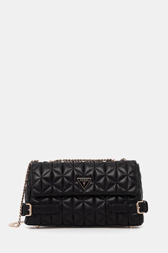 Guess torebka PAISLEIGH nie mieści A4 czarny HWQG98.83210