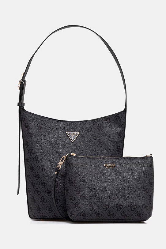 Guess torebka MERIDIAN imitacja skóry licowej szary HWSG69.74040