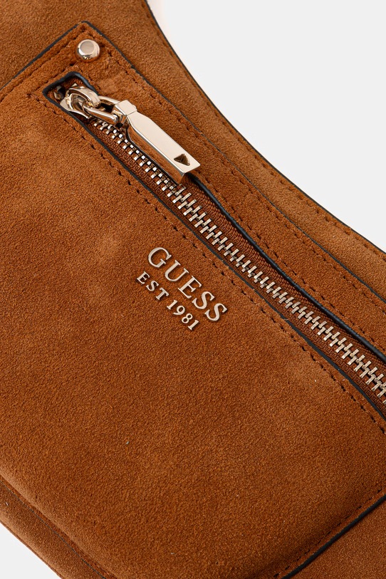 Guess torebka zamszowa MARSHA brązowy HWSG95.01720