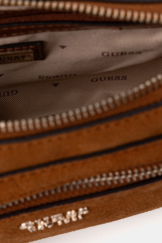 Guess torebka zamszowa MARSHA HWSG95.01720 brązowy