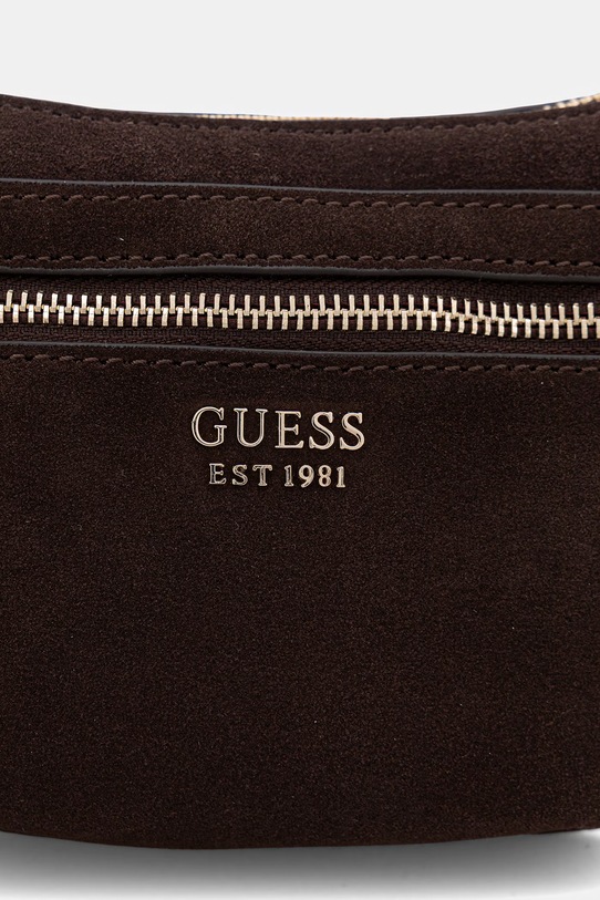 Guess torebka zamszowa MARSHA brązowy HWSG95.01720