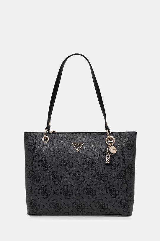 Torba Guess NOELLE imitacija zrnate kože siva HWSO96.72250