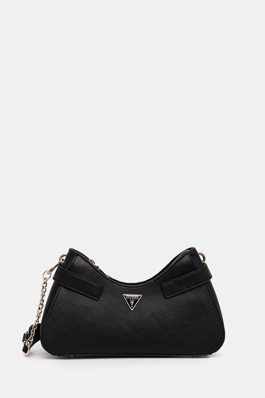 Τσάντα Guess SERENOVA απομίμηση λείου δέρματος μαύρο HWZG80.91180