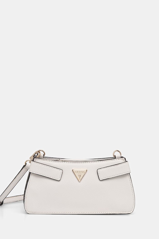 Τσάντα Guess SERENOVA απομίμηση λείου δέρματος λευκό HWZG80.91720