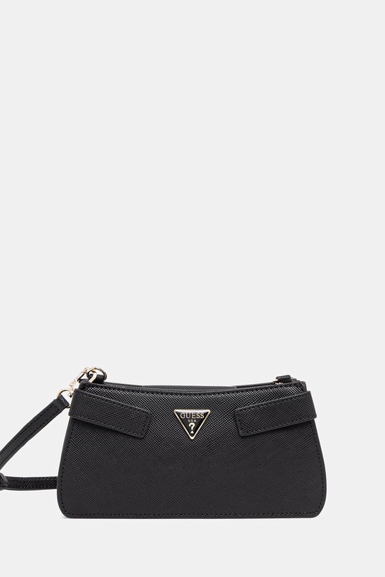Τσάντα Guess SERENOVA απομίμηση λείου δέρματος μαύρο HWZG80.91720