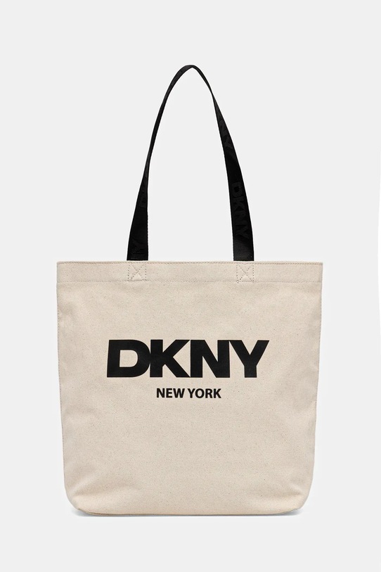 Dkny torebka nadruk beżowy R53AGN37