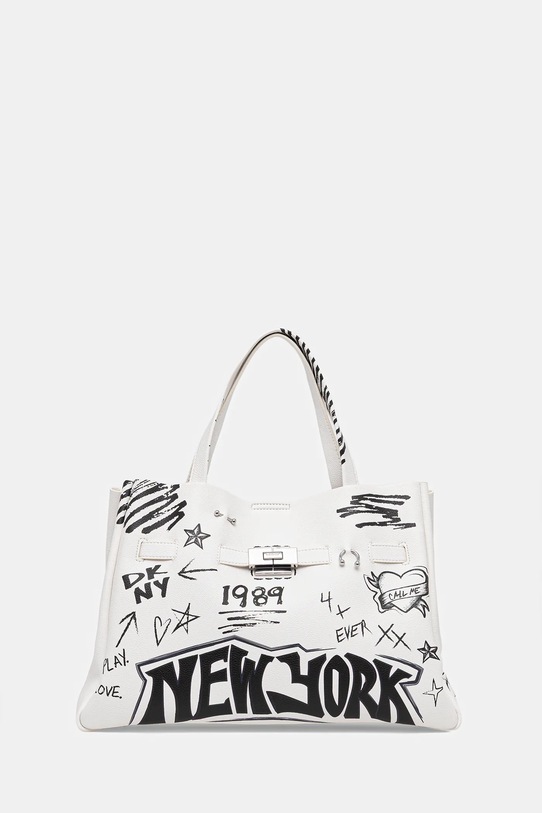 Dkny torebka mieści A4 biały R54DDK43