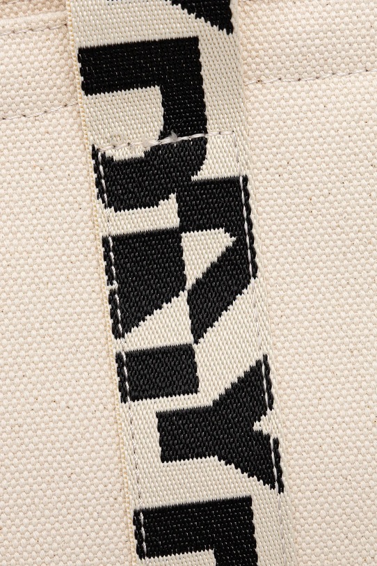 Dkny torebka bawełniana beżowy R54AGO39