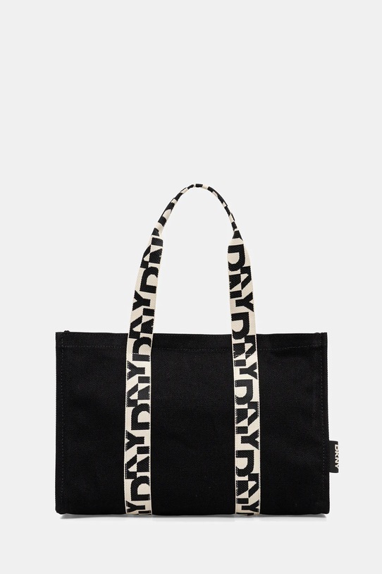 Dkny torebka bawełniana mieści A4 czarny R54AGO39