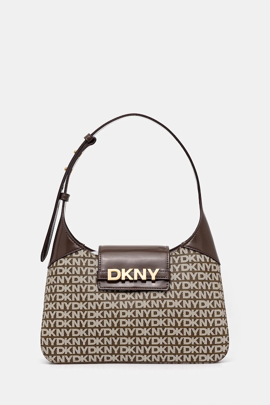 Dkny torebka nie mieści A4 brązowy R5235L20