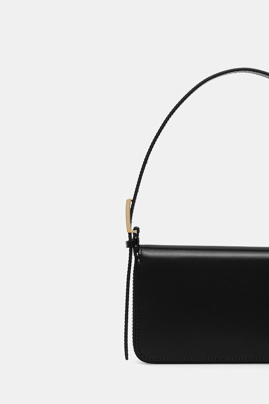 Akcesoria Victoria Beckham torebka skórzana B126AAC007145A czarny