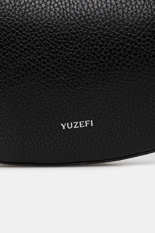 Akcesoria Yuzefi torebka skórzana FORTUNE COOKIE YUZCO.HB.FC.L034 czarny