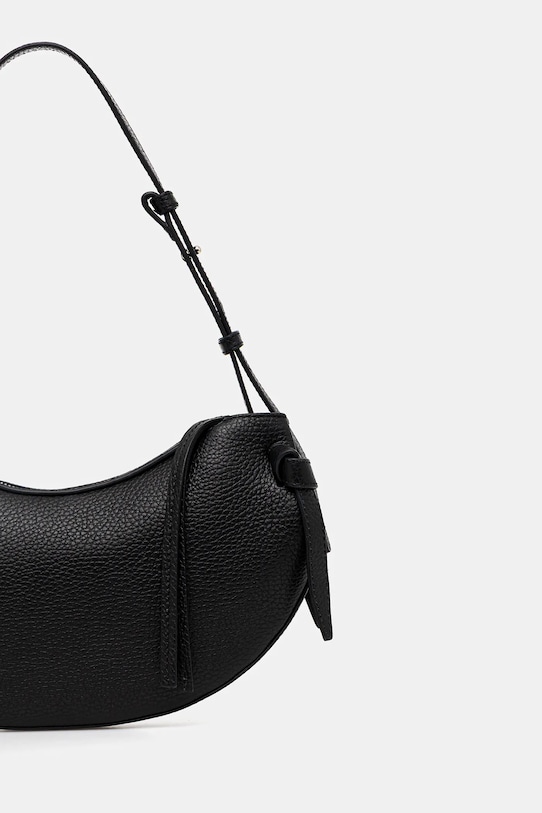 Yuzefi torebka skórzana FORTUNE COOKIE czarny YUZCO.HB.FC.L034