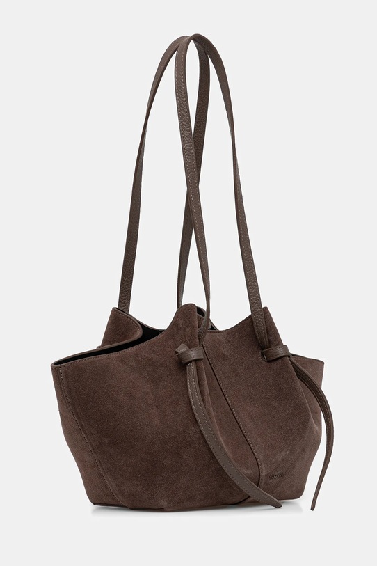 Yuzefi torebka zamszowa MOCHI YUZRS26.HB.MO.S026 brązowy SS26