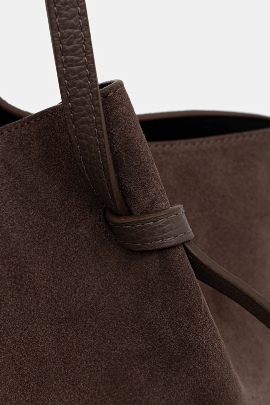 Yuzefi torebka zamszowa MOCHI YUZRS26.HB.MO.S026 brązowy