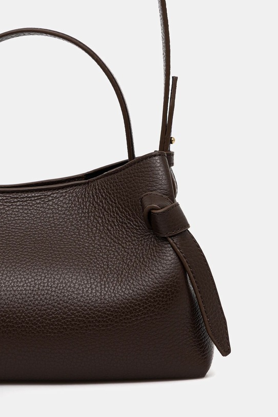 Αξεσουάρ Τσάντα σουέτ Yuzefi GYOZA YUZCO.HB.MGZ.L038 καφέ