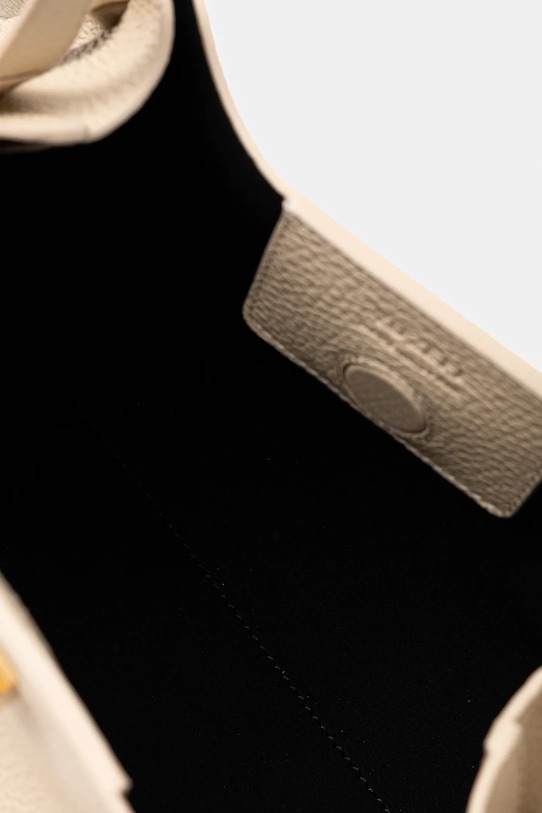 Yuzefi torebka skórzana GYOZA YUZRS26.HB.GZ.L066 beżowy