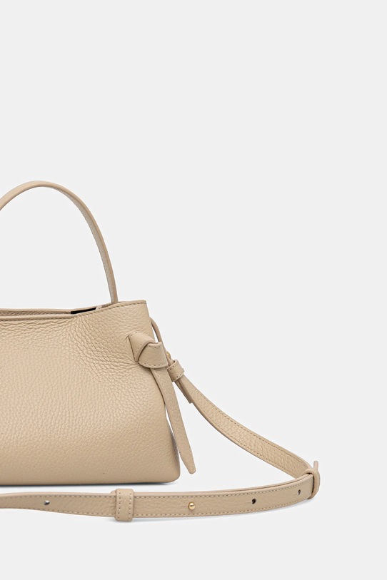 Akcesoria Yuzefi torebka skórzana GYOZA MINI YUZRS26.HB.MGZ.L066 beżowy