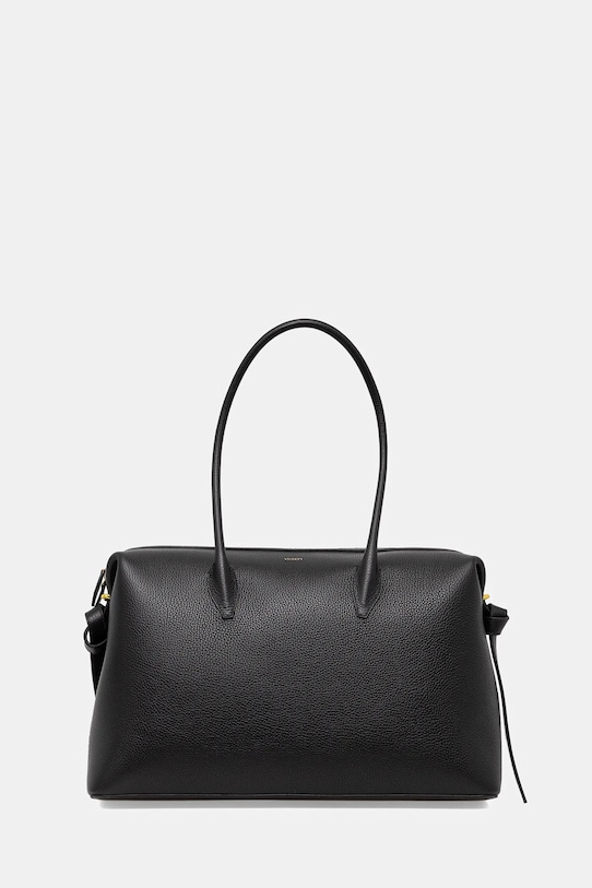 Yuzefi torebka skórzana LARGE BRIOCHE skóra licowa czarny YUZRS26.HB.LBD.L034