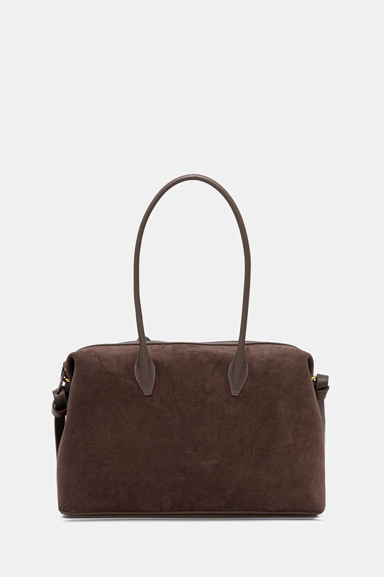 Yuzefi torebka skórzana LARGE BRIOCHE skóra licowa brązowy YUZRS26.HB.LBD.S026