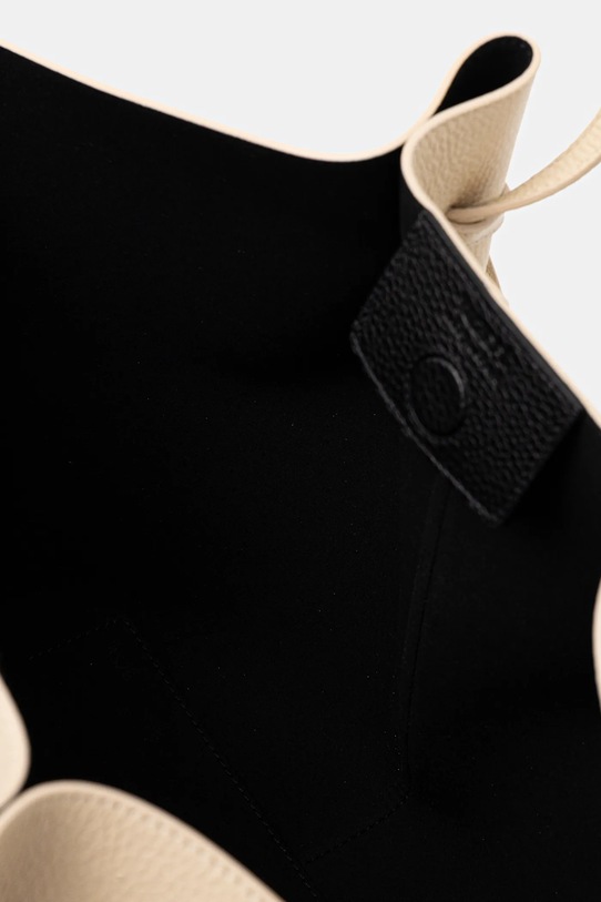 Kožená kabelka Yuzefi LARGE MOCHI YUZRS26.HB.LM.L066 béžová