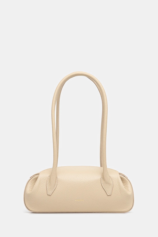 Yuzefi torebka skórzana OYSTER skóra licowa beżowy YUZRS26.HB.OSM.L066