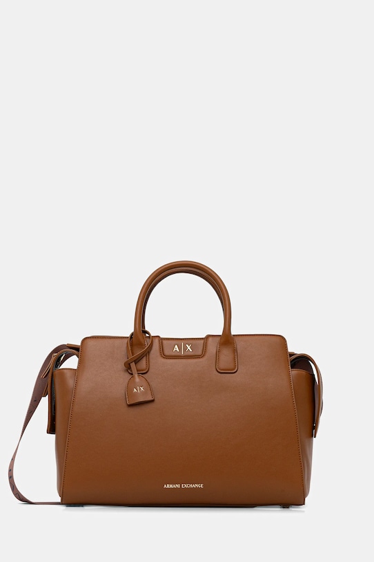 Armani Exchange torebka mieści A4 brązowy XW002157.AF19892