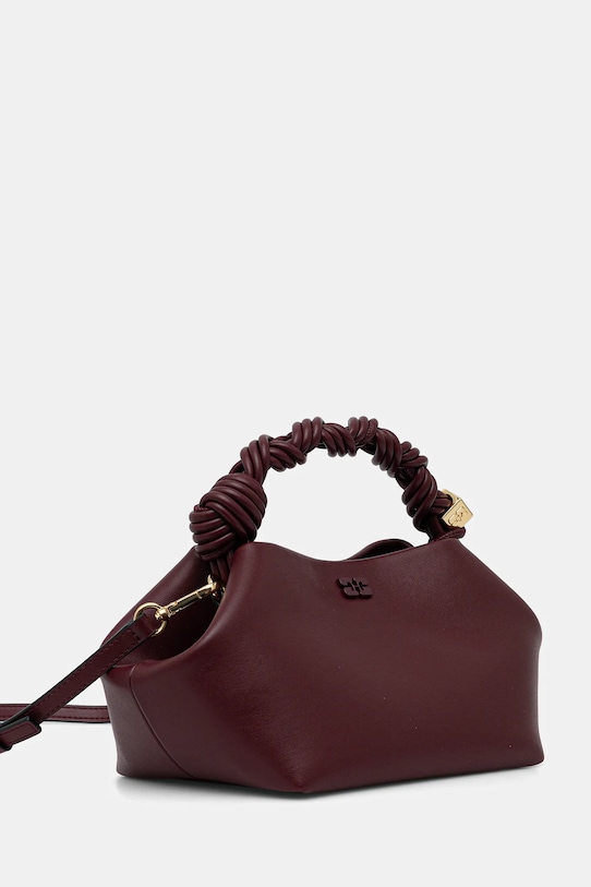 GANNI torebka A5313 A5313 bordowy SS26