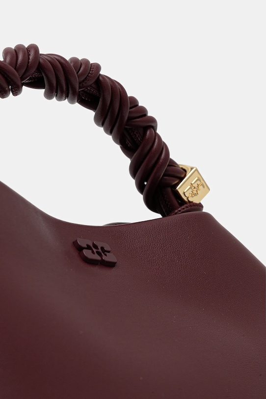 GANNI torebka A5313 bordowy A5313