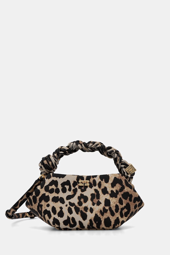 GANNI torebka B2100063 imitacja skóry licowej beżowy B2100063