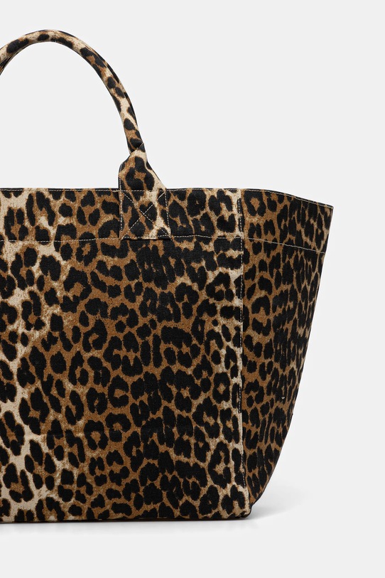 Akcesoria GANNI torebka bawełniana A7161 A7161 brązowy