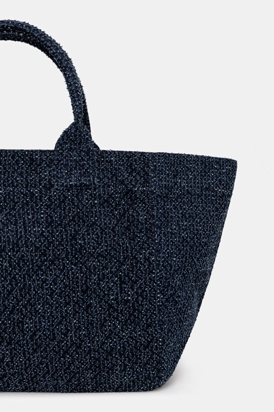 Akcesoria GANNI torebka tote damska bawełniana B2110041 niebieski