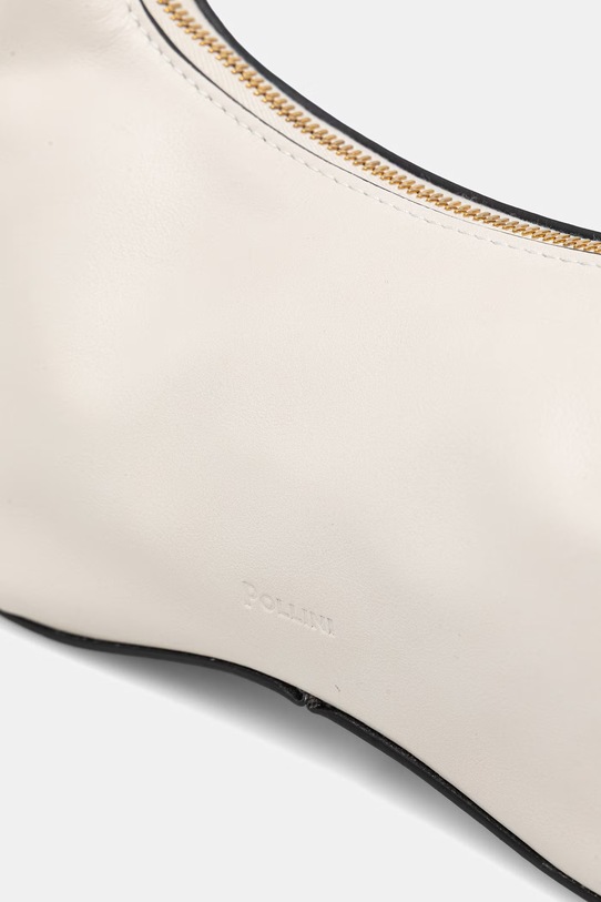 Kožená kabelka Pollini béžová PC4441PP1OQA0