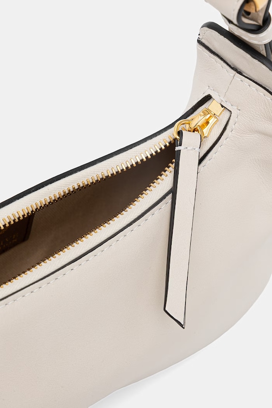 Kožená kabelka Pollini PC4441PP1OQA0 béžová