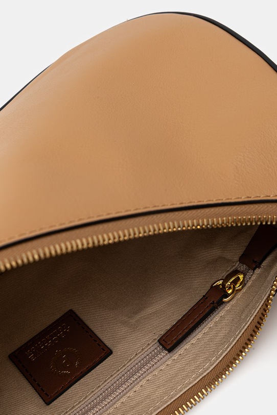 Δερμάτινη τσάντα Pollini PC4439PP1OQG0 μπεζ