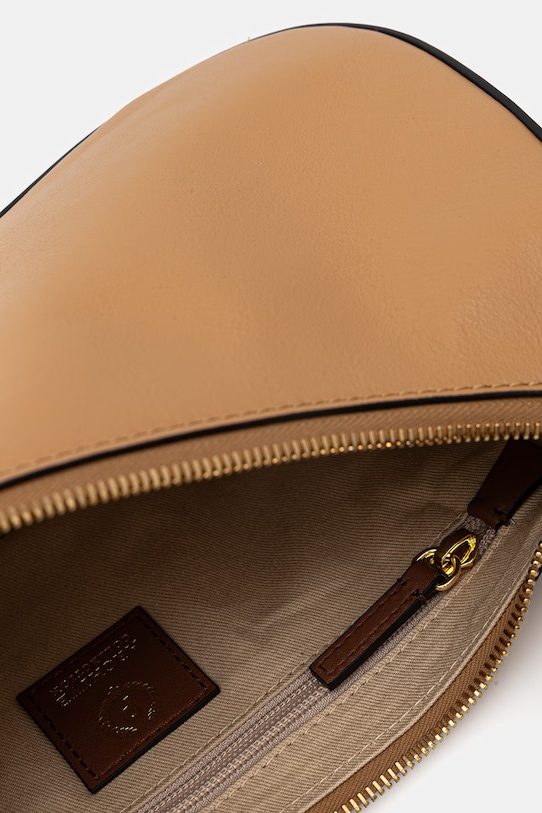 Δερμάτινη τσάντα Pollini PC4439PP1OQG0 μπεζ