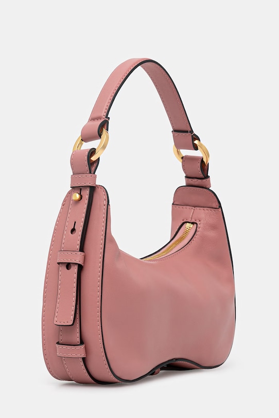 Kožená kabelka Pollini PC4441PP1OQG0 ružová SS26