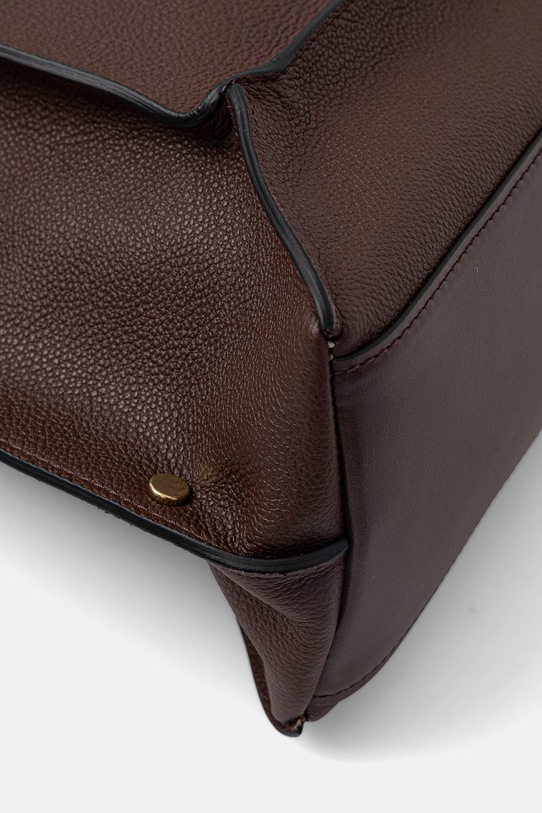 Pollini torebka skórzana brązowy PC4416PP1OQC1