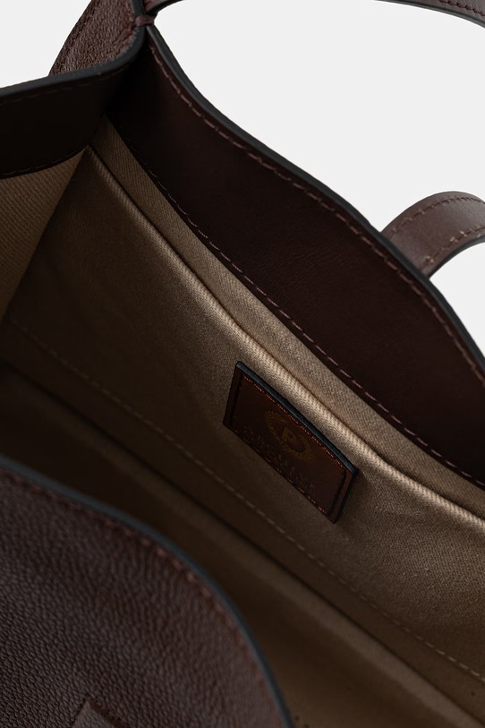 Pollini torebka skórzana PC4416PP1OQC1 brązowy