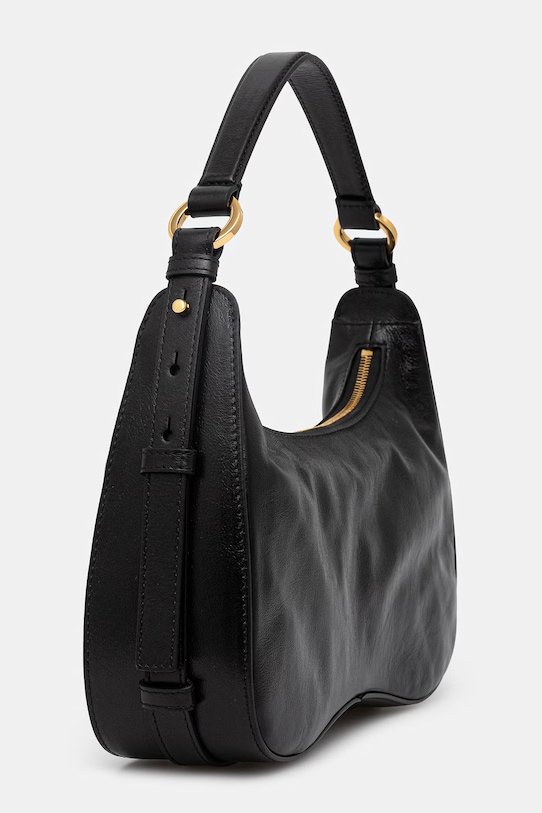 Pollini borsa a mano in pelle PC4439PP1OQA0 nero SS26