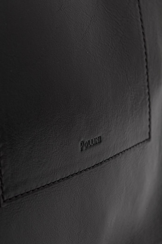 Pollini torebka tote damska skórzana czarny PC4455PP0OQA0