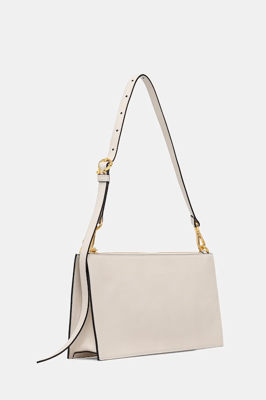 Pollini kopertówka damska skórzana PC4456PP0OQA0 beżowy SS26