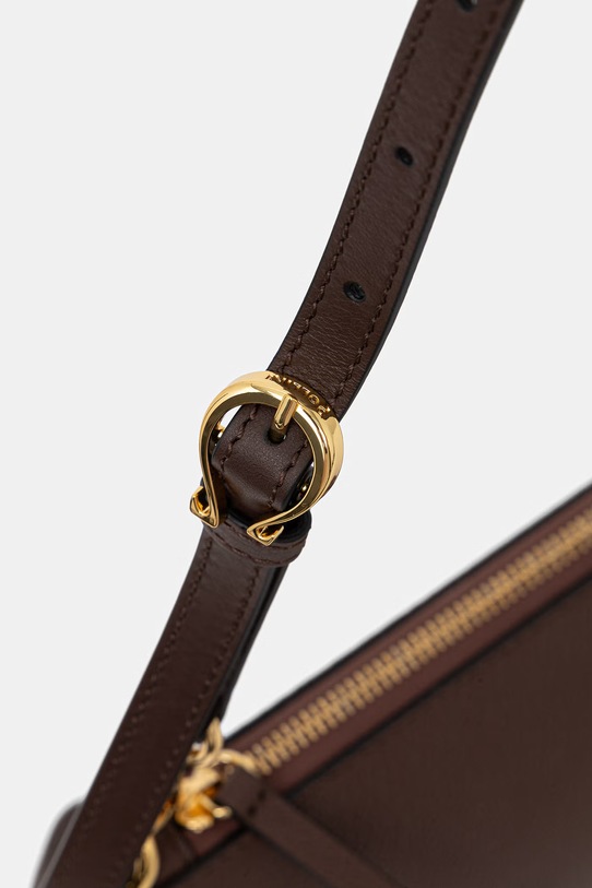 Pollini kopertówka damska skórzana brązowy PC4456PP0OQC2