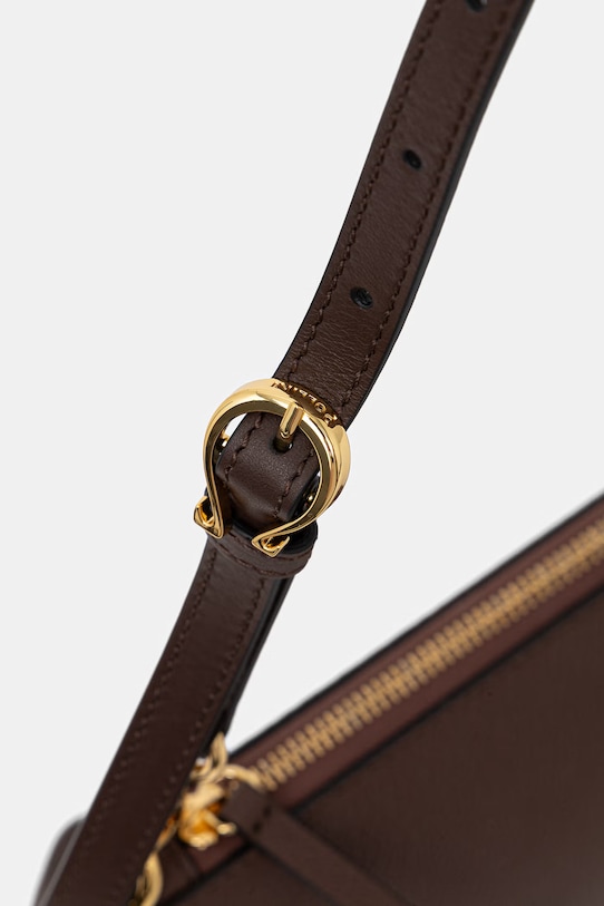 Pollini kopertówka damska skórzana brązowy PC4456PP0OQC2